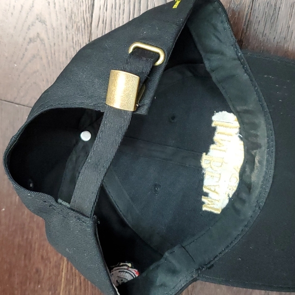 Jim Beam Black Baseball Cap Hat - Picture 3 of 5